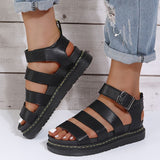 Casual Patchwork Round Comfortable Out Door Shoes(3 Colors)