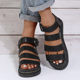 Casual Patchwork Round Comfortable Out Door Shoes(3 Colors)