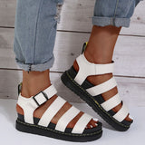 Casual Patchwork Round Comfortable Out Door Shoes(3 Colors)