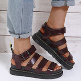 Casual Patchwork Round Comfortable Out Door Shoes(3 Colors)