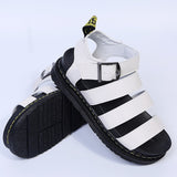 Casual Patchwork Round Comfortable Out Door Shoes(3 Colors)