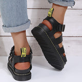 Casual Patchwork Round Comfortable Out Door Shoes(3 Colors)