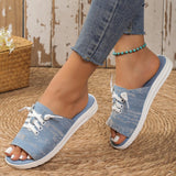 Casual Patchwork Round Comfortable Shoes(3 Colors)