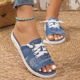 Casual Patchwork Round Comfortable Shoes(3 Colors)