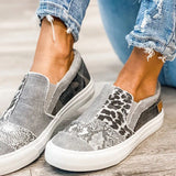 Casual Daily Patchwork Printing Round Comfortable Out Door Flats Shoes(3 Colors)