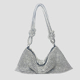 Celebrities Elegant Solid Sequined Rhinestone Bags(3 Colors)