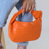 Casual Solid Weave Bags