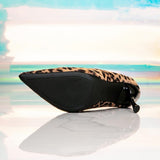 Casual Patchwork Leopard Pointed Out Door Shoes (Heel Height 3.93in)