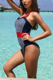 Florcoo Lacing One-Piece Swimwear