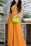 Celebrities Elegant Solid Solid Color Sleeveless Two Pieces