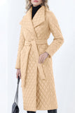 Elegant Solid Pocket Turndown Collar Outerwear(4 Colors)