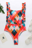 Florcoo Sexy One Piece Swimsuit